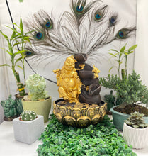 Load image into Gallery viewer, Hand Made Buddha Statue Decorative Fountains Indoor Water Fountains Resin Crafts Gifts Feng-Shui Desktop Home Fountain