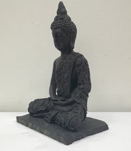 Load image into Gallery viewer, Shungite Buddha Sculpture, Home Zen Decoration