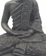 Load image into Gallery viewer, Shungite Buddha Sculpture, Home Zen Decoration