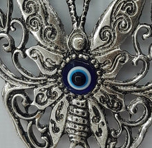 Load image into Gallery viewer, Butterfly Evil Eye Wall Hanging